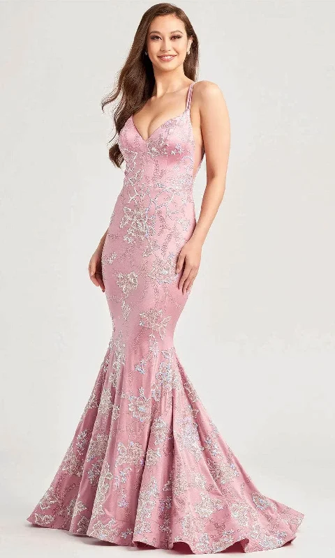 Flowy DressEllie Wilde EW35083 - Sequin Fitted Evening Dress