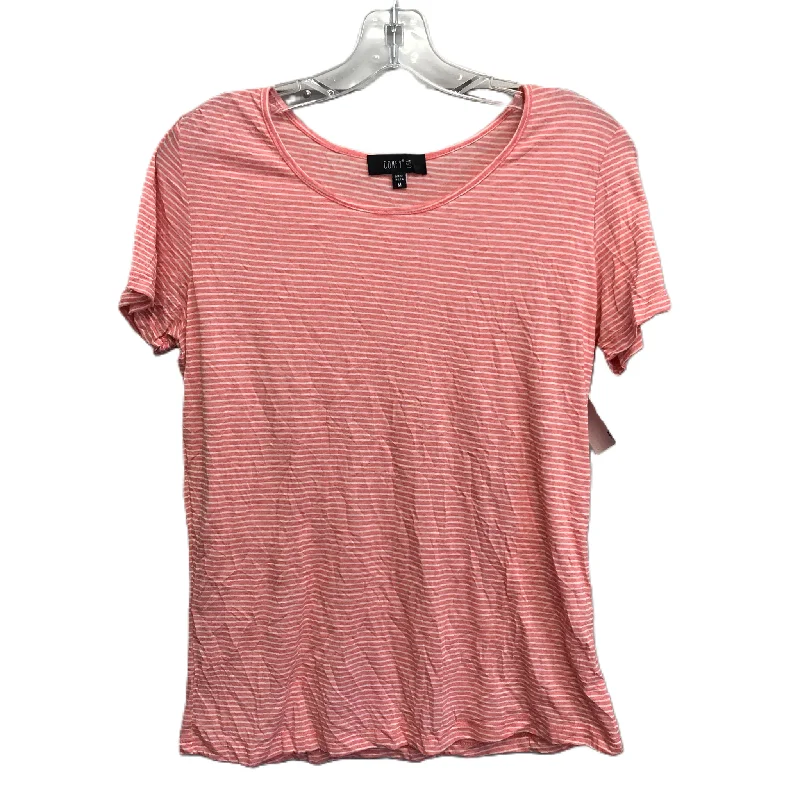 women's tops for statement-making outfitsStriped Pattern Top Short Sleeve By Comfy, Size: M