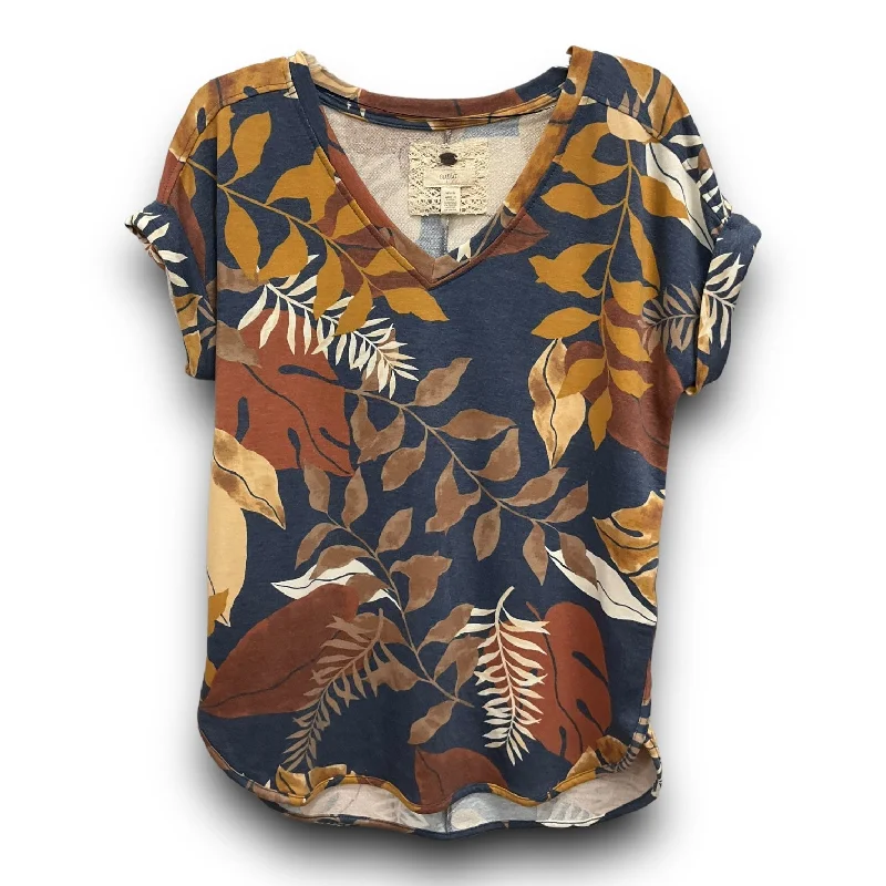 women's tops for those who want to make a fashion statementMulti-colored Top Short Sleeve Cupio, Size M