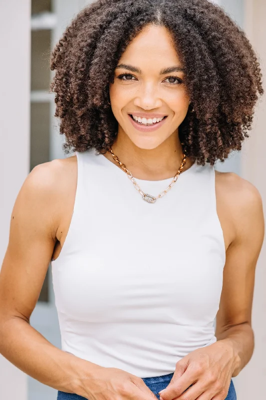 women's tops for picnics in the parkFeeling Confident White Bodysuit