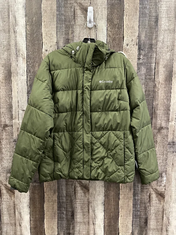 women's coats for fall and winter transitionsJacket Puffer & Quilted By Columbia In Green, Size: M