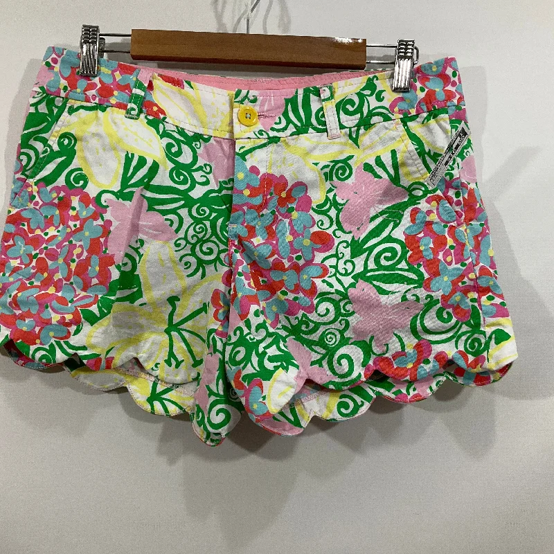 women's leather shortsShorts By Lilly Pulitzer In Floral Print, Size: S