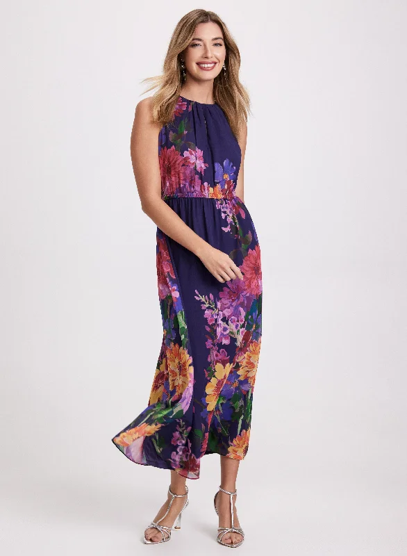 women's prom dressesFloral Maxi Dress