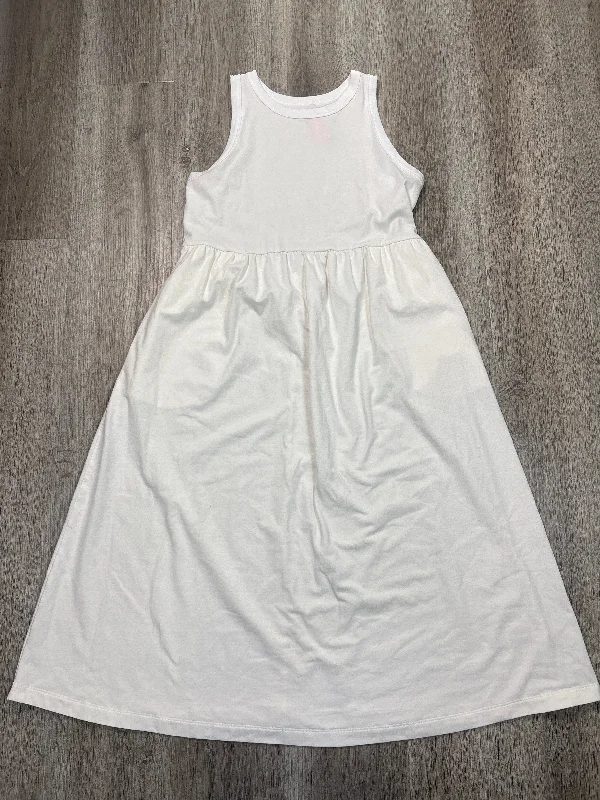 women's short-sleeved dressesDress Casual Maxi By A New Day In White, Size: M