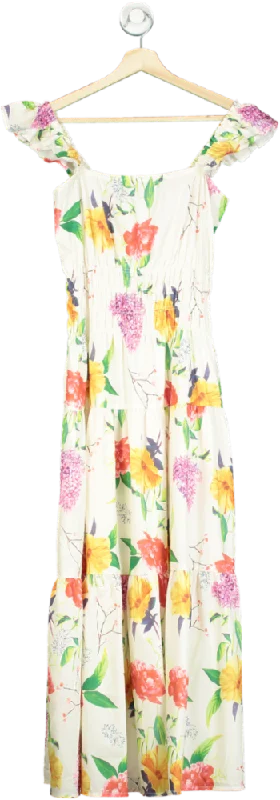 women's lightweight dressesAX Paris Multicolour Floral Maxi Dress UK 8