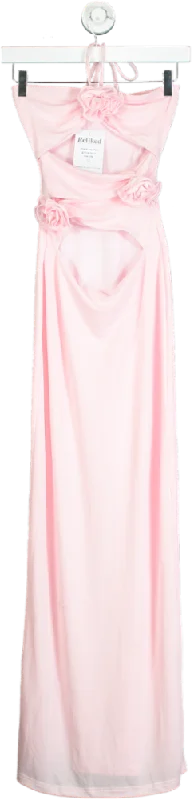 women's neon dressesWhite Fox Pink Maxi Dress UK XS