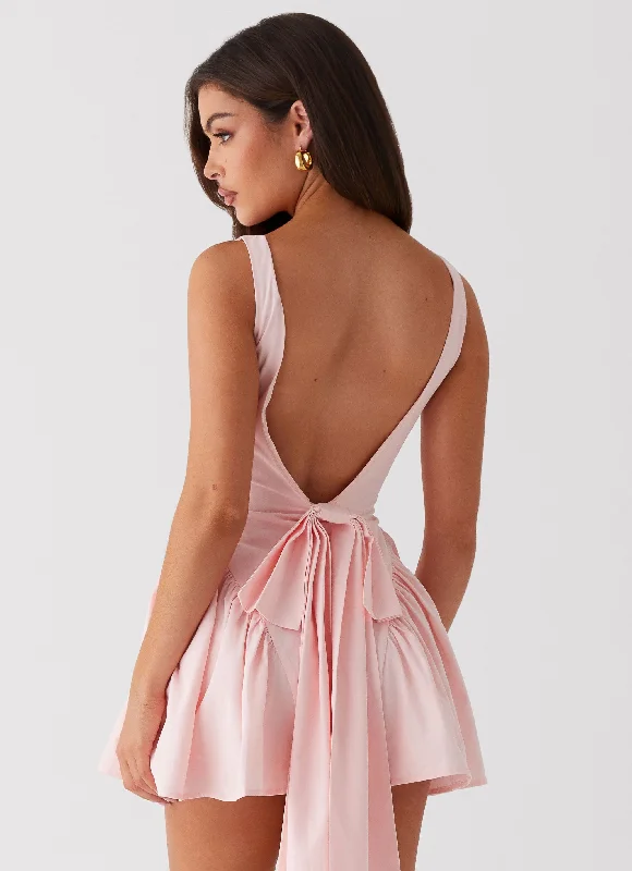 A-Line DressInvited Mini Dress - Pink