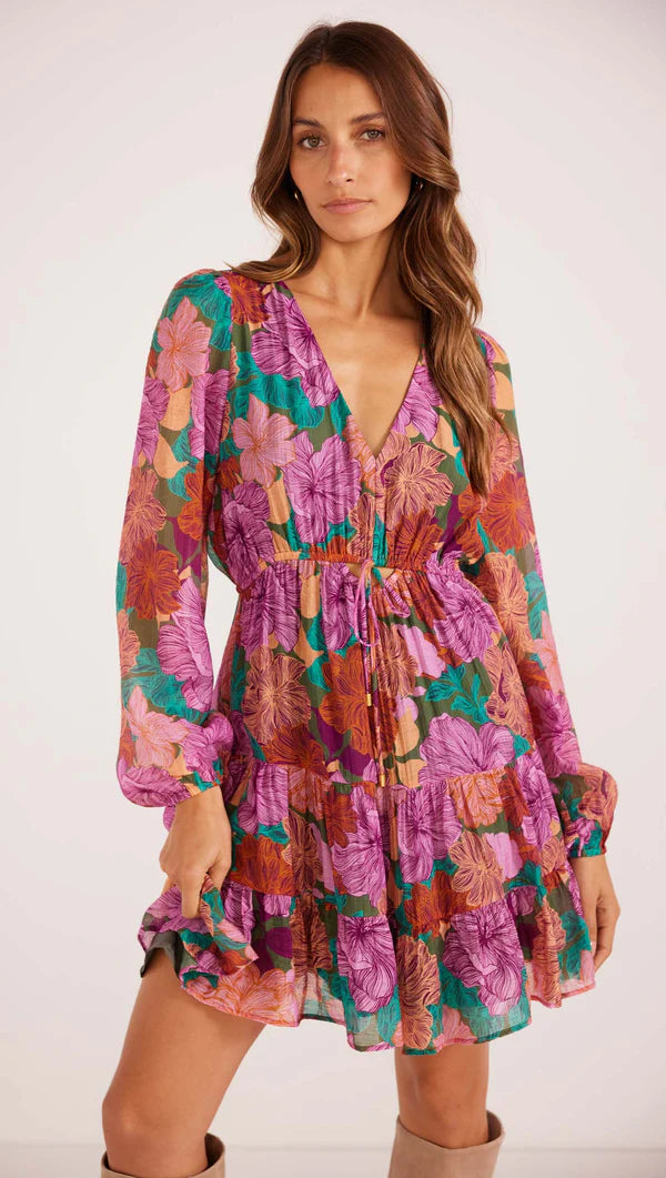 Velvet DressMinkPink Zora Mini Dress