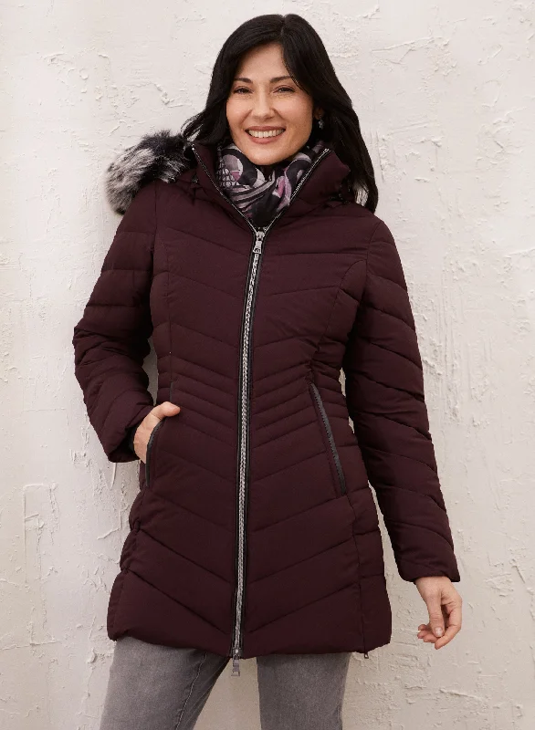 women's coats that offer both functionality and fashion-forward flairNuage - Stretch Vegan Down Coat