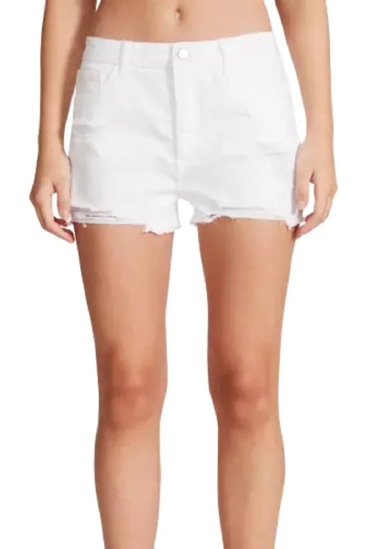 women's hot shortsHot Shorts In White