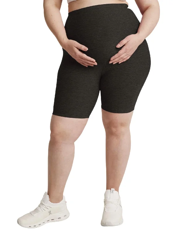 women's fair-trade shortsSpacedye Maternity Biker Shorts In Darkest Night