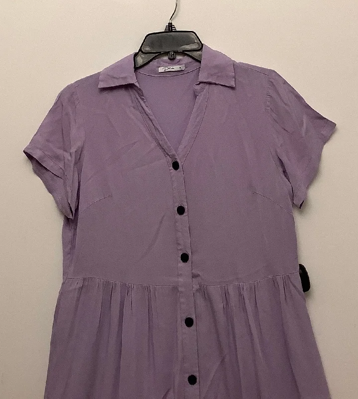 Neon DressDress Casual Maxi By Clothes Mentor In Purple, Size: M