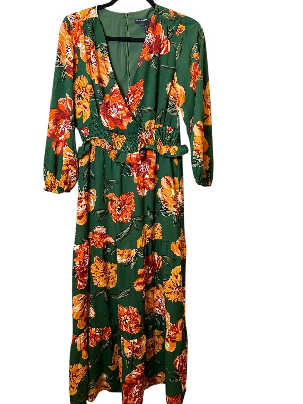 Sheath DressDress Casual Maxi By Maggy London In Floral Print, Size: S