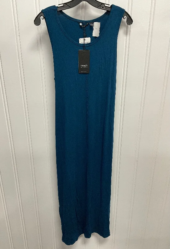 women's shift dressesDress Casual Maxi By Peach In Blue, Size: L