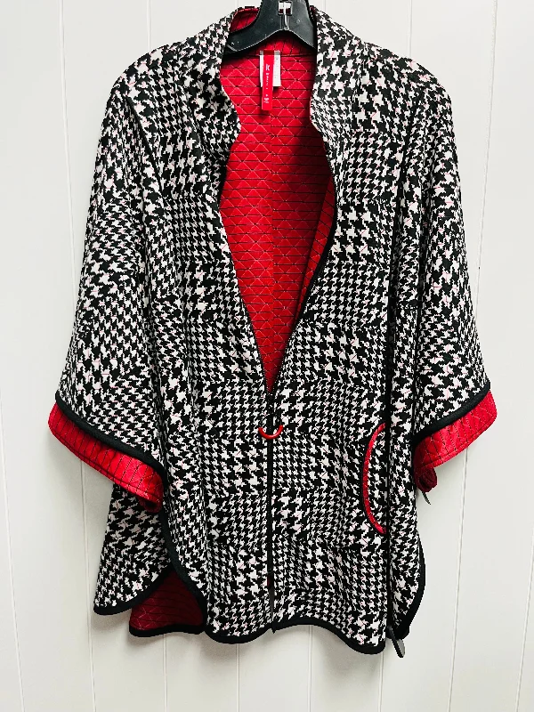 women's coats with button-down frontsJacket Other By Ic By Connie K In Black & Red, Size: S