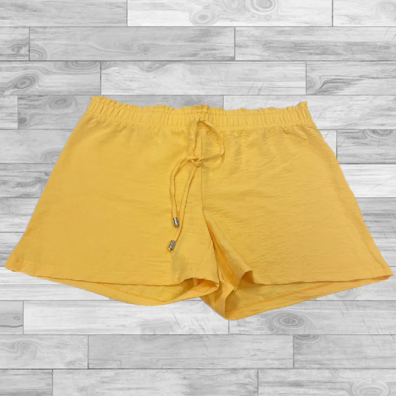 women's A-line shortsShorts By Retrology In Yellow, Size: L