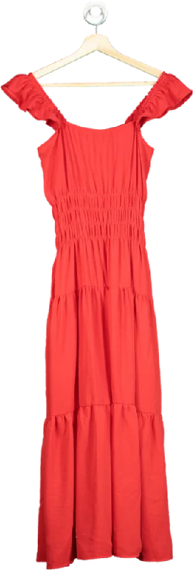 women's versatile dressesAX Paris Red Maxi Dress UK 8