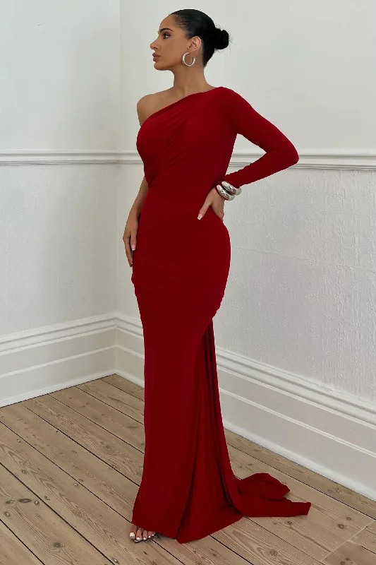 women's glam dressesAcia Gown - Red