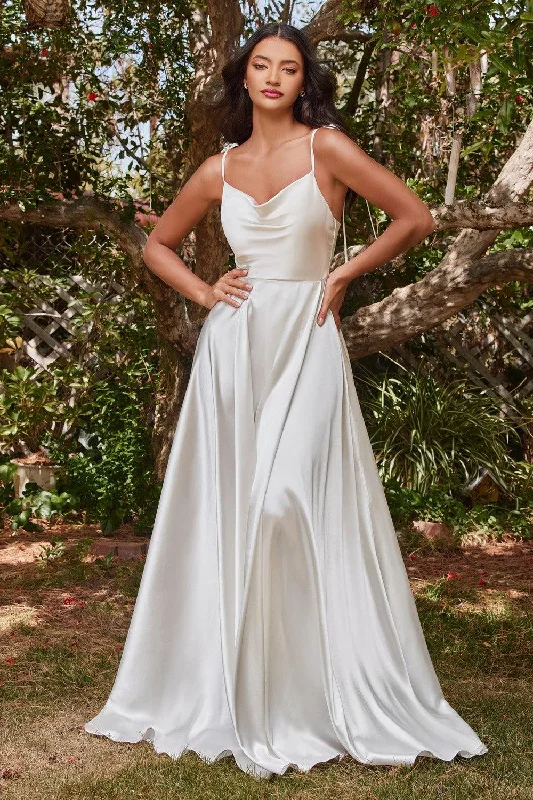 Tea-Length DressAlessia Gown - White