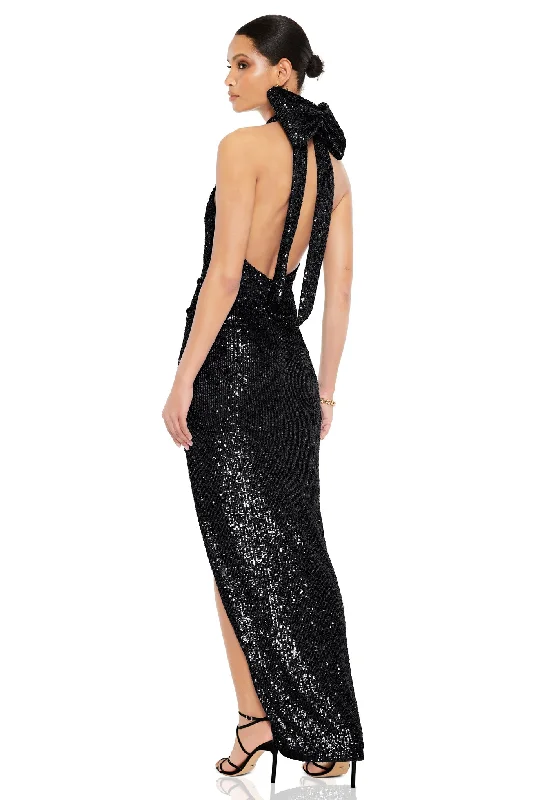 women's statement dressesNookie Charisma Gown - Black