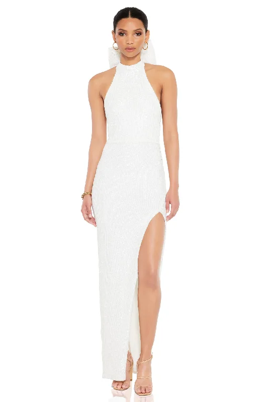 women's boho dressesNookie Charisma Gown - White