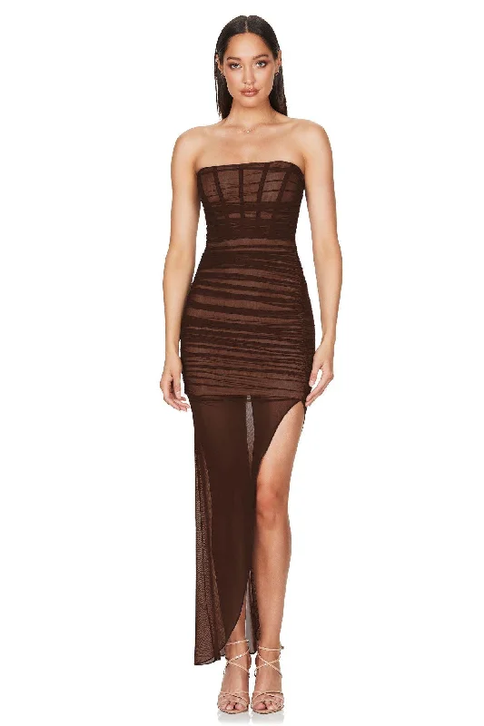 Bohemian DressNookie Eden Gown - Chocolate