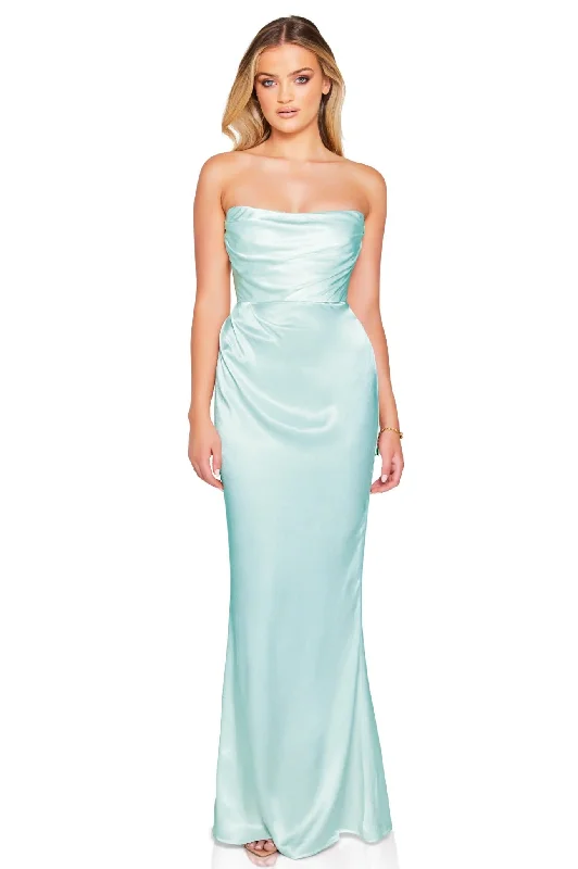 Ball Gown DressNookie Emelie Strapless Gown - Mint