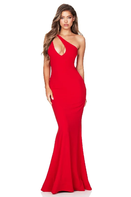 Tall Women DressNookie Lexi One Shoulder Gown - Fire