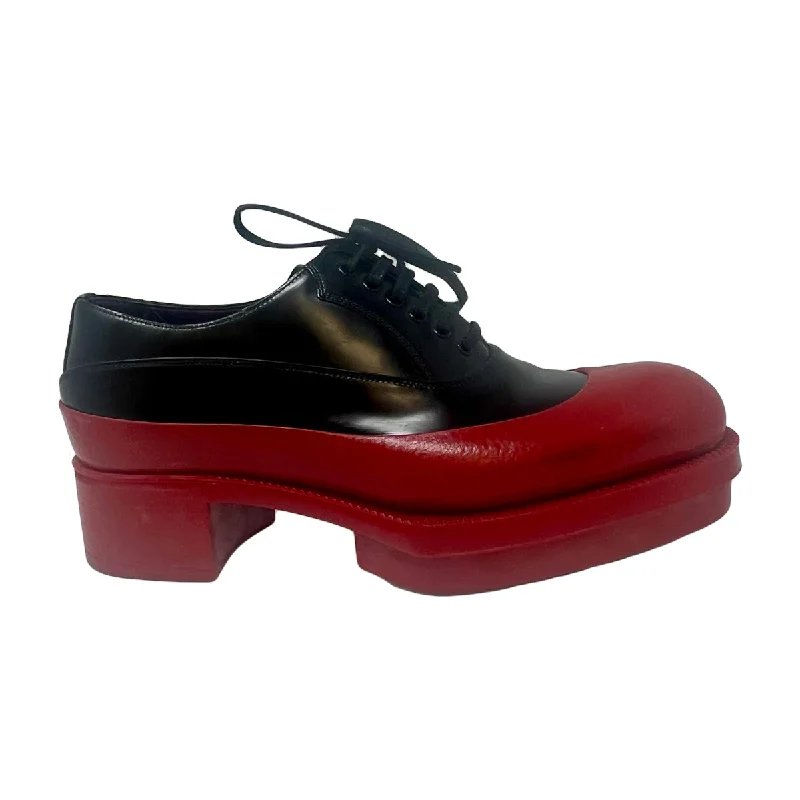 Asymmetric DressPrada Loafers