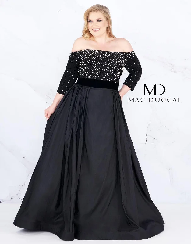 Glamour DressMac Duggal Prom Plus Size Dress Long Sale