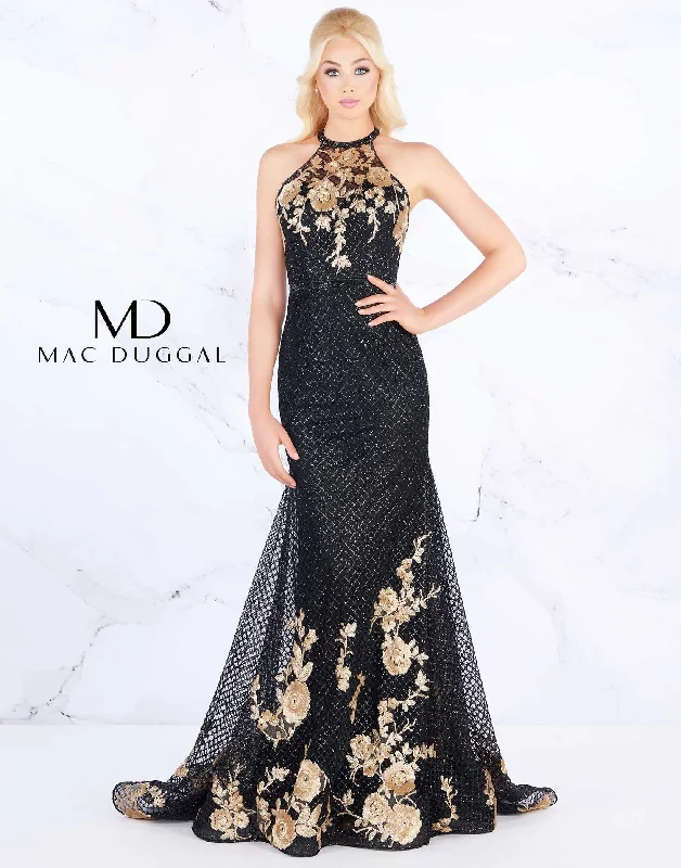 High-Neck DressMAC DUGGAL PROM STYLE  30578M Dress