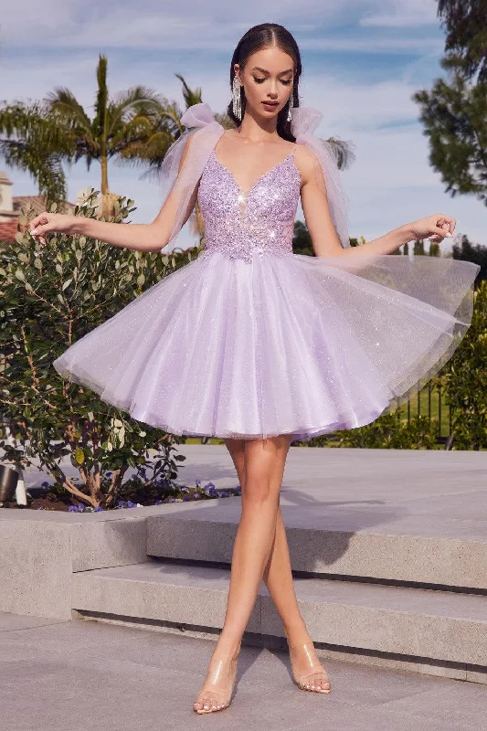 Petite DressCinderella Divine CD0174 Prom Short Dress Homecoming