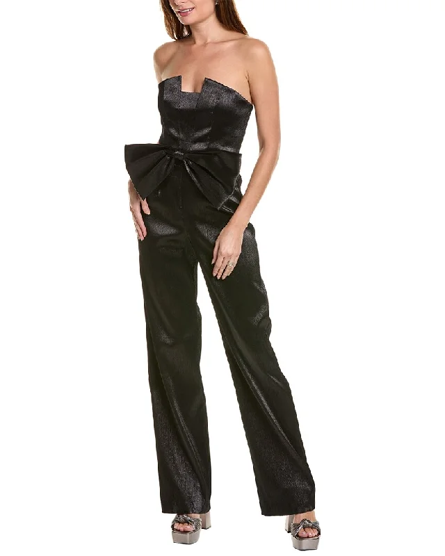 women's jumpsuits for wrinkle-resistant materialsBlack Halo Jacie Jumpsuit