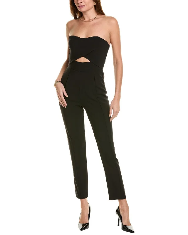 women's high-slit jumpsuitsBlack Halo Jada Jumpsuit