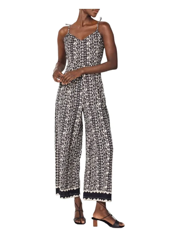 women's jumpsuits for pear-shaped bodiesBriony Jumpsuit In Paseo