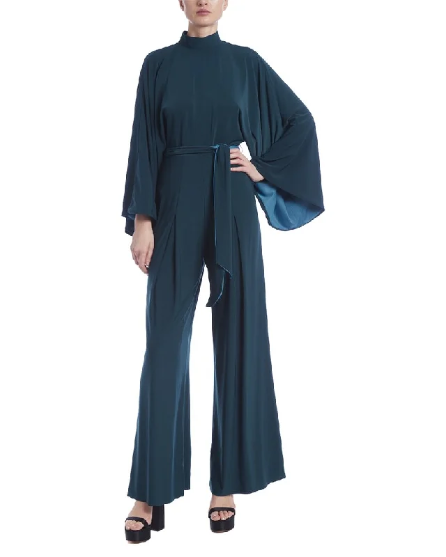 women's jumpsuits for breathable wearJewel Badgley Mischka Kimono Sleeve Jumpsuit