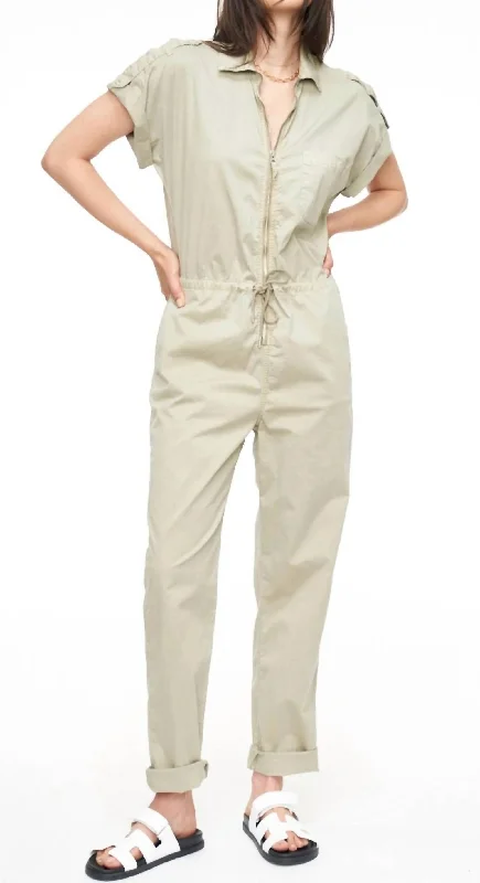 women's jumpsuits for date nightsJordan Jumpsuit In Pistachio