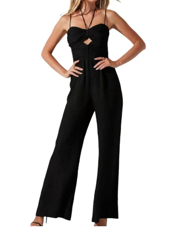 women's jumpsuits for ethical manufacturingKamora Jumpsuit In Black