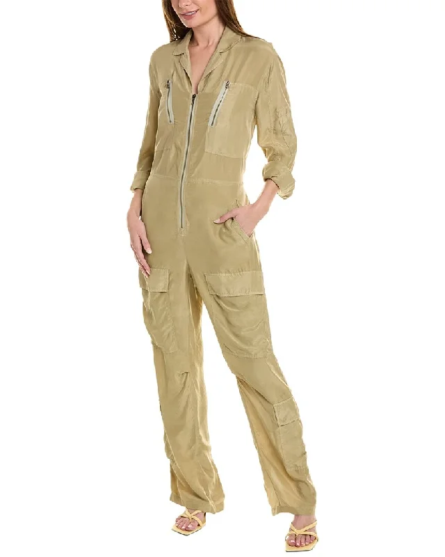 women's retro jumpsuitsrag & bone Jaden Silk Jumpsuit