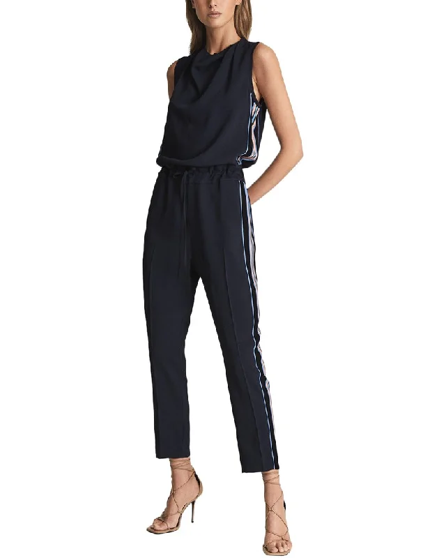 women's jumpsuits for stylish and functional fashionReiss Henlee Side Stripe Jumpsuit