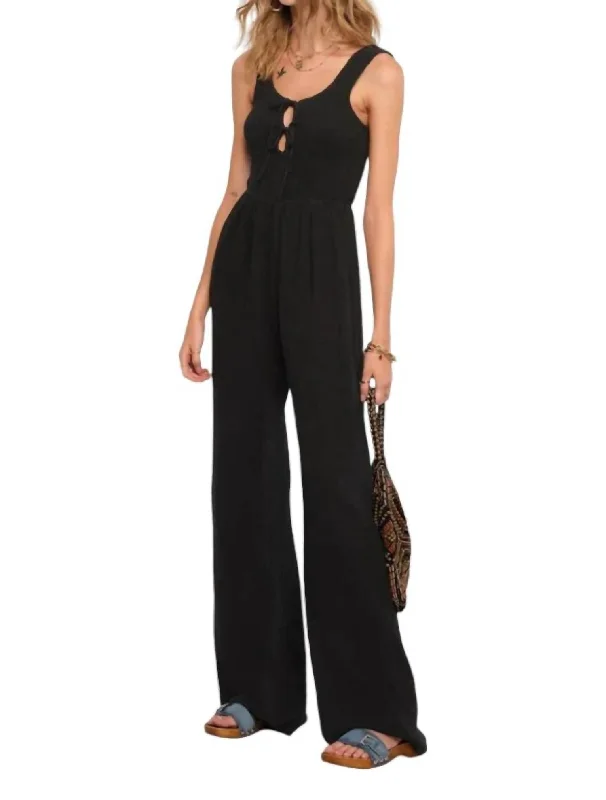 women's jumpsuits for affordable luxuryRosarie Jumpsuit In Black