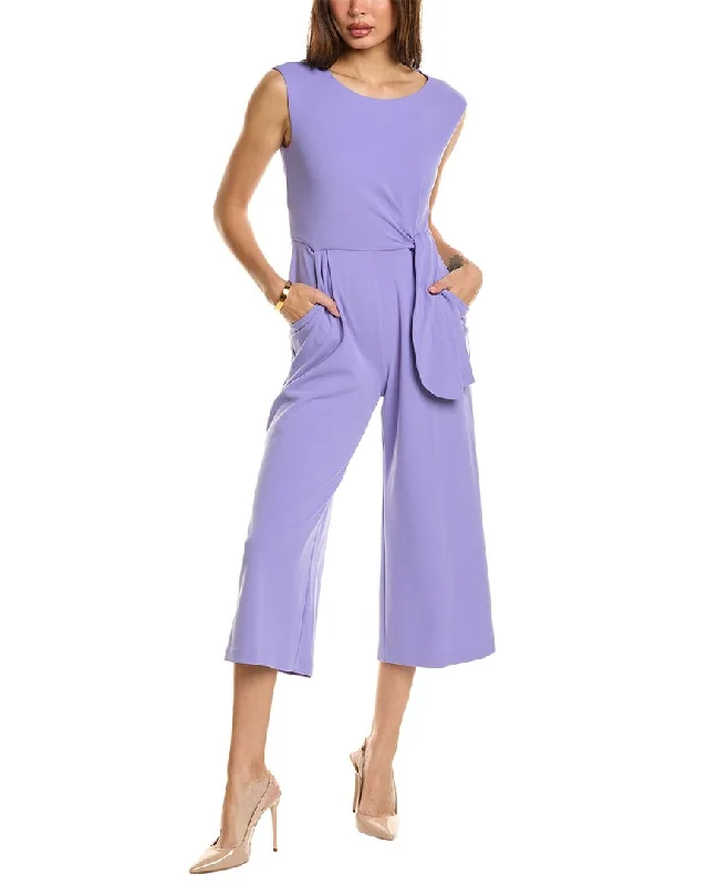 women's casual jumpsuitsTahari ASL Scuba Crepe Jumpsuit