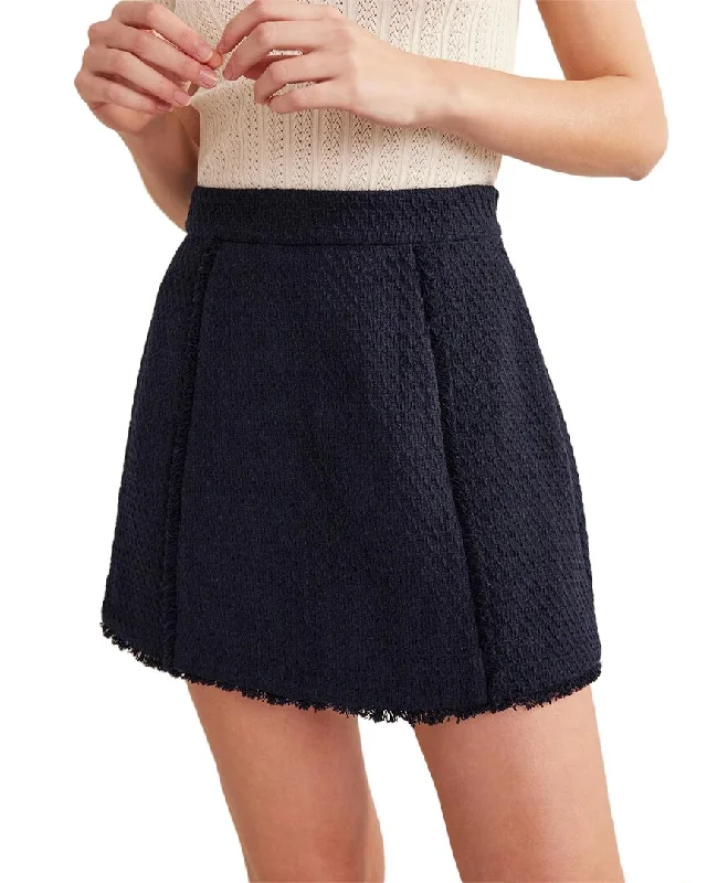 women's striped skirtsBoden Tweed Interest Mini Skirt