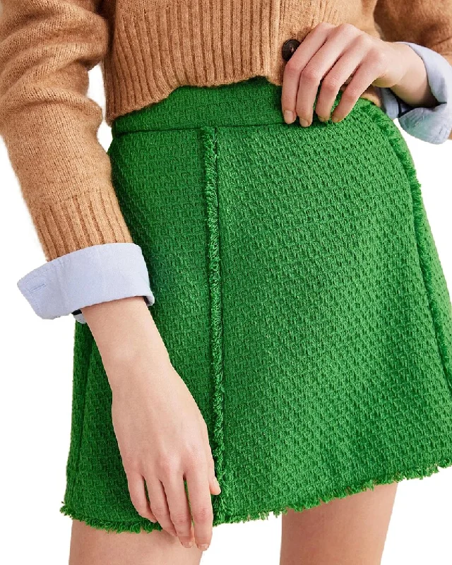 women's evening skirtsBoden Tweed Interest Mini Skirt