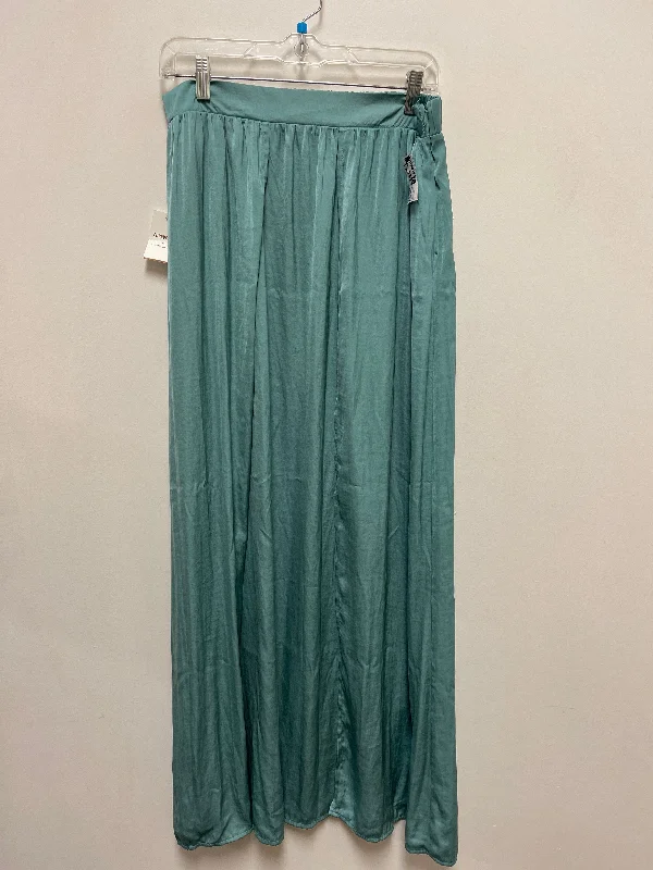 women's circle skirtsSkirt Maxi By Forever 21 In Blue, Size: 12