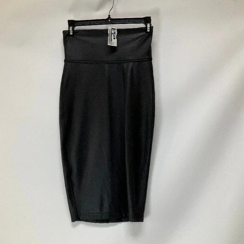 women's work skirtsSkirt Midi By Spanx In Black, Size: S