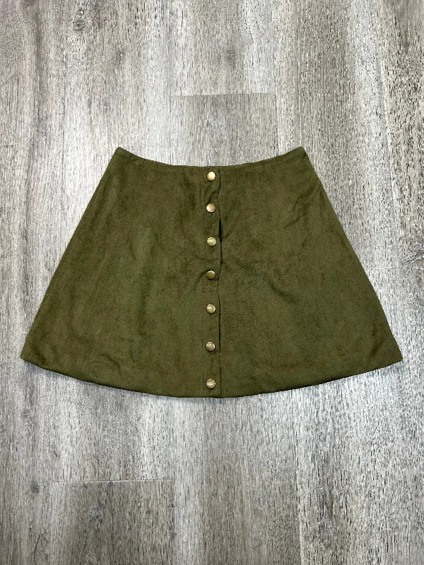 women's linen skirtsSkirt Mini & Short By Altard State In Green, Size: Xs