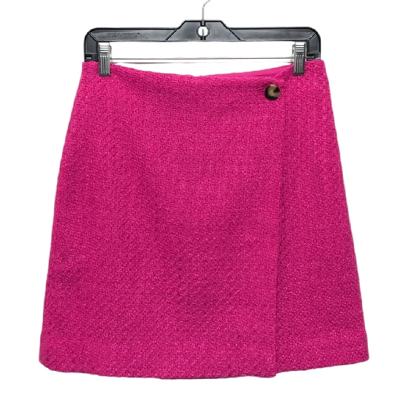 women's formal tiered skirtsSkirt Mini & Short By Ann Taylor In Pink, Size: 4