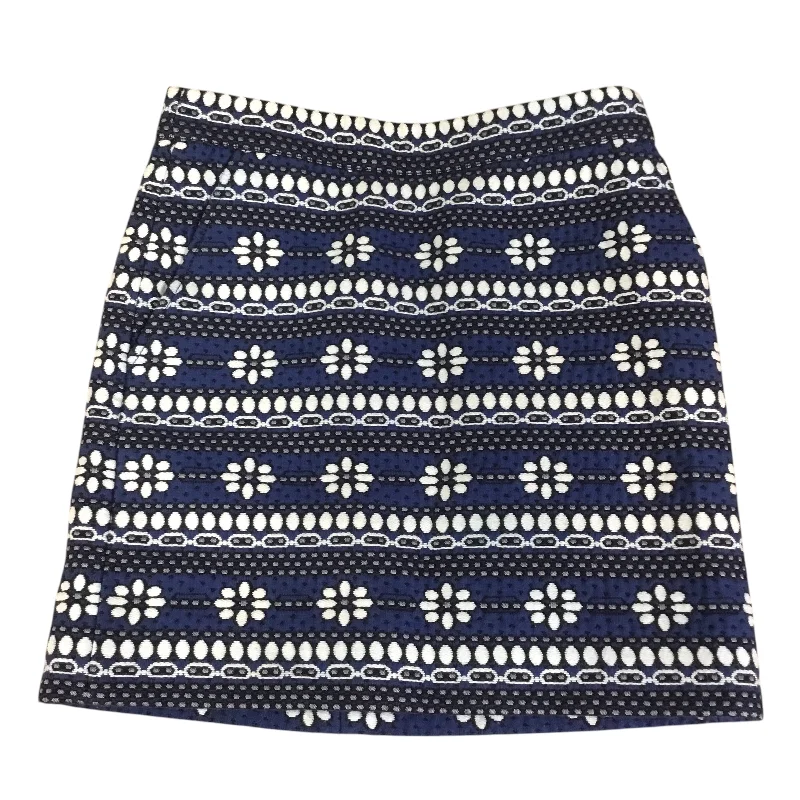 women's business skirtsSkirt Mini & Short By J. Crew In Black & Blue, Size: 0